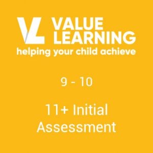 9-10 11+ Initial Assessment - 11 Plus Tuition - valuelearning.co.uk/shop